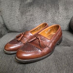 Allen Edmonds Cody Brown Tassel Loafers Size 11 D